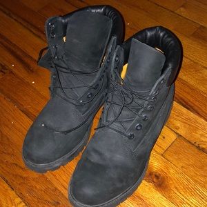 Timberland 6 inch Black boots